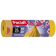 Мешки для мусора Paclan с завязками Aroma 35л 14 шт