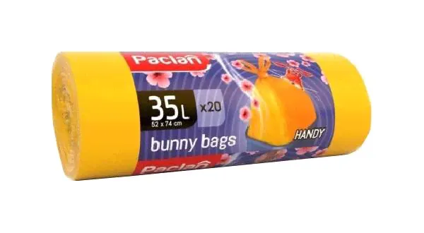Мешки для мусора Paclan bunny bags aroma 35 л-0
