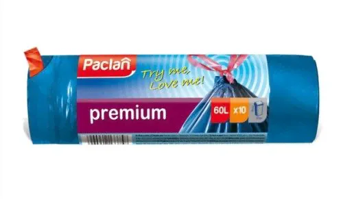 Paclan Мешки для мусора Premium 60 л 10 шт-0