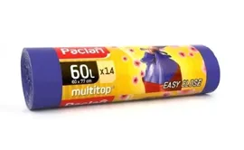 Мешки для мусора Paclan Aroma Multitop ароматизированные с ушками 60л 14шт
