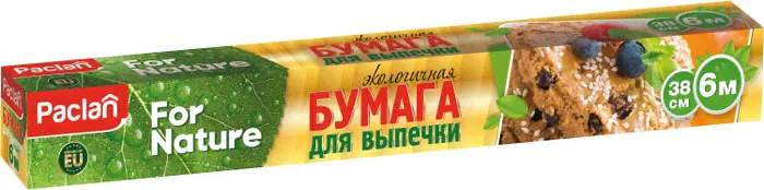 Бумага для выпечки Paclan 38см*6м