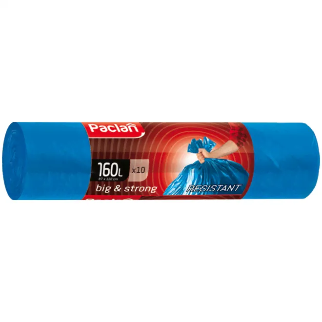 Мешки для мусора Paclan Big &Strong 160л, 21мкм, 10шт/уп-1