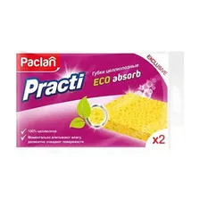 PACLAN PRACTI Губка целлюлозная 10*14см, 2шт/36 409241