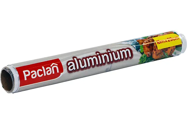 Фольга алюминиевая 29 см*10 м Paclan-0