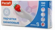 Перчатки Paclan виниловые S 50 пар
