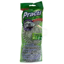 Мочалки для посуды Paclan металлические (3 шт)