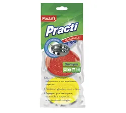 Paclan мочалки для посуды пластиковые 3 шт