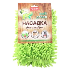 Насадка Green MOP для швабры, 1 шт, шенилл, 40*13 см PACLAN 135931