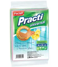 Paclan салфетки для уборки из нетканого полотна 38х38см 3шт