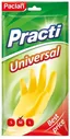 Paclan перчатки professional резиновые М желтые 1 пара