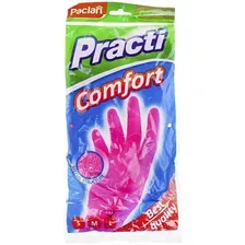 PACLAN PRACTI COMFORT Перчатки резиновые М, ПАРА/100 407271