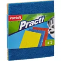Губки абразивные Paclan 150x125x20мм 3 шт/упак