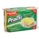 Губки для мытья посуды Paclan Practi Profi 2 штуки в упаковке