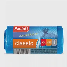 Мешки д/мусора PACLAN ПНД 35л., 50шт., рул,