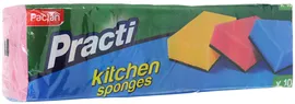 Paclan Губки для мытья посуды 10 шт в упаковке