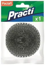 Paclan Губка (Мочалка) для посуды металлическая, спиральная, 15 г, Paclan "Practi Spiro", 408220