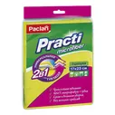 Paclan Салфетка-губка 2 в 1 из микрофибры