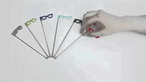 Соломинки для коктейля Glasses 6 шт