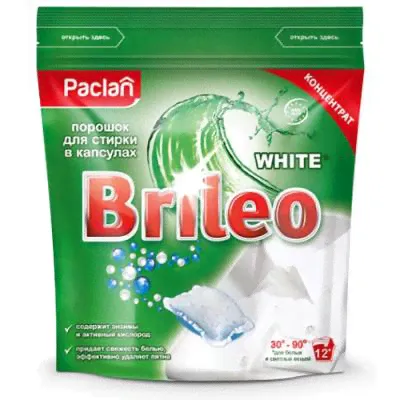Стиральный порошок PACLAN Brileo White 12шт