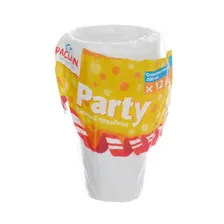 Стаканы одноразовые Paclan Party 200 мл 12 шт