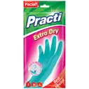 Paclan Перчатки резиновые Practi Extra Dry размер M