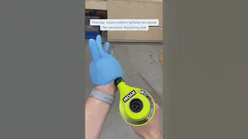Reuse your rubber gloves easily