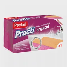 Paclan Practi Crystal Губка для ванной 1 шт.