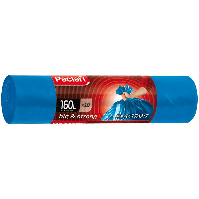 Мешки для мусора Paclan Big &Strong 160л, 21мкм, 10 шт-0