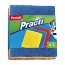 Мочалки абразивные PRACTI PACLAN 3шт 1/40