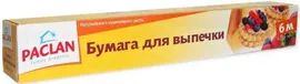Paclan Бумага для выпечки в коробке 6 м х 29 см