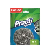 Мочалка металлическая спираль 1шт Practi Spiro Paclan 1/60