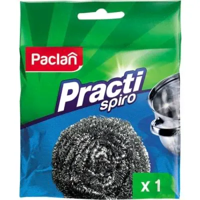 Paclan мочалка металлическая СПИРО-0