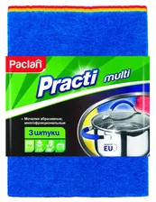 Пластины абразивные 3 шт 15х12,5см 1/40 Paclan