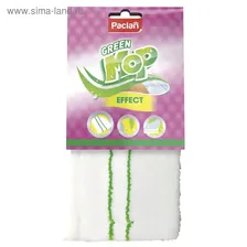 Плоская насадка из микрофибры для швабры PACLAN GREEN MOP, 1 шт