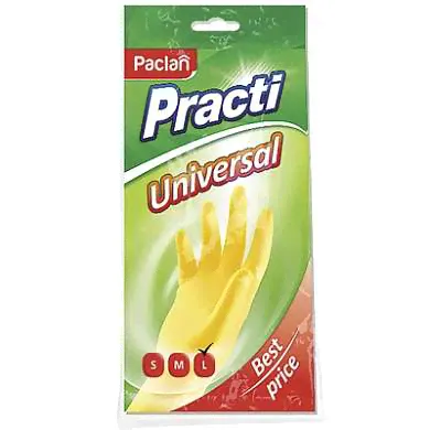 ПЕРЧАТКИ PACLAN РЕЗИНОВЫЕ, БОЛЬШИЕ (L)