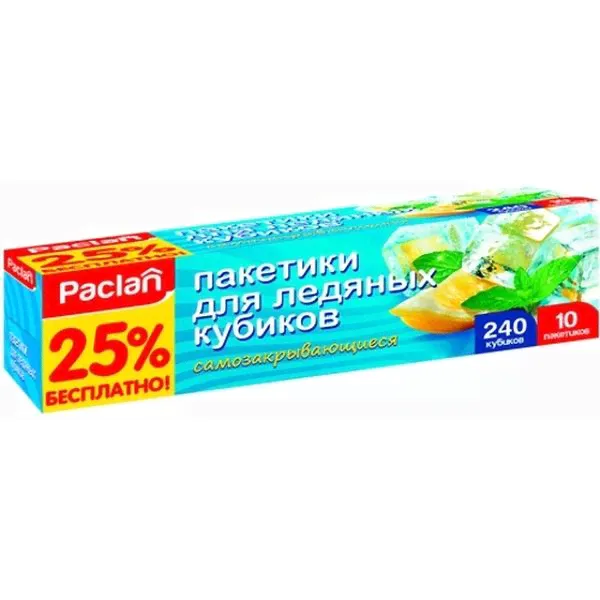 Пакетики для приготовления льда Paclan 404140-0