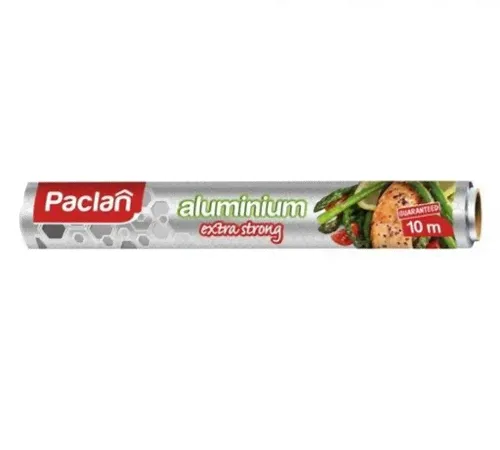 Фольга алюминиевая Paclan Extra strong с ЭМБОССИНГОМ 10 м*29 см в рулоне-0