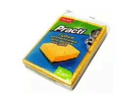 Губки для посуды "Paclan. Practi cellulose kitchen sponge" целлюлозные, 2шт. в у