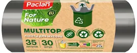Пакеты для мусора Paclan for Nature Multitop 30шт*35л