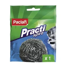Мочалка металлическая Paclan Practi Spiro