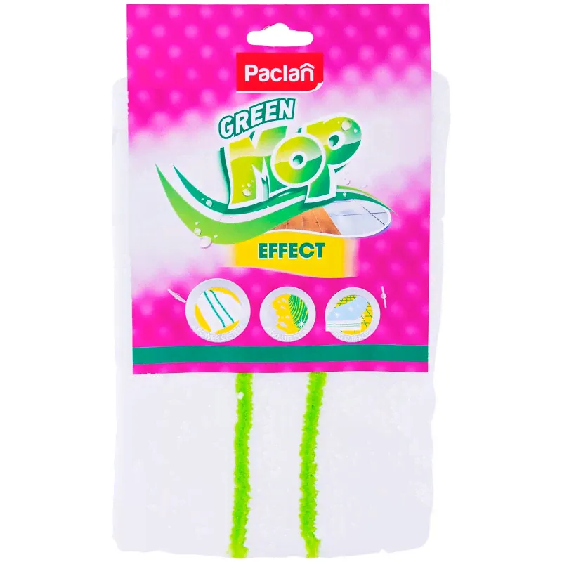 Насадка для швабры Paclan Green Mop Effect сменная-1